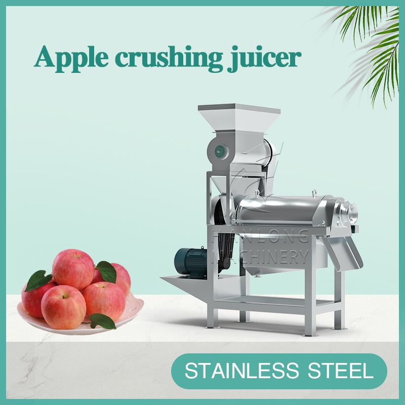 Apple crushing juicer
