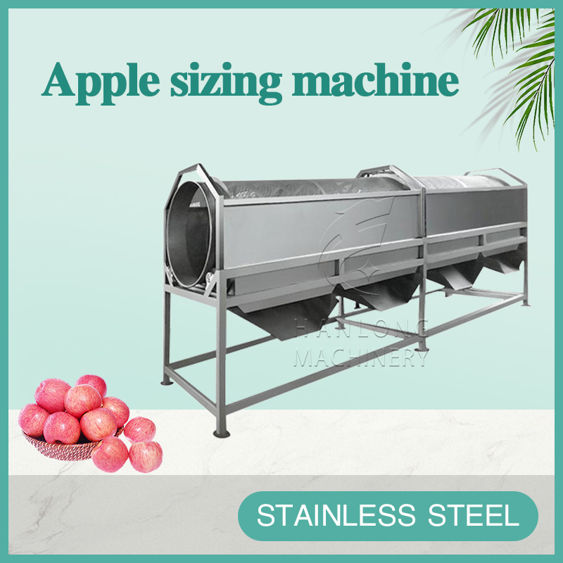 Apple sizing machine