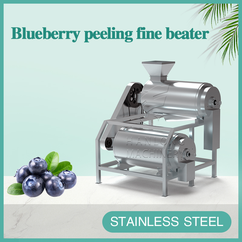 Blueberry peeling fine beater
