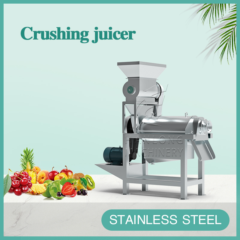 Crushing juicer