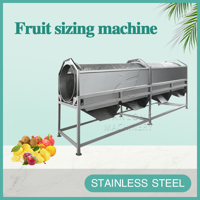 Fruit sizing machine