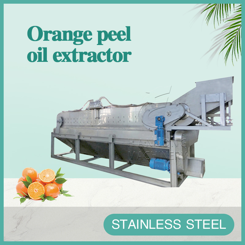 Orange peel oil extractor