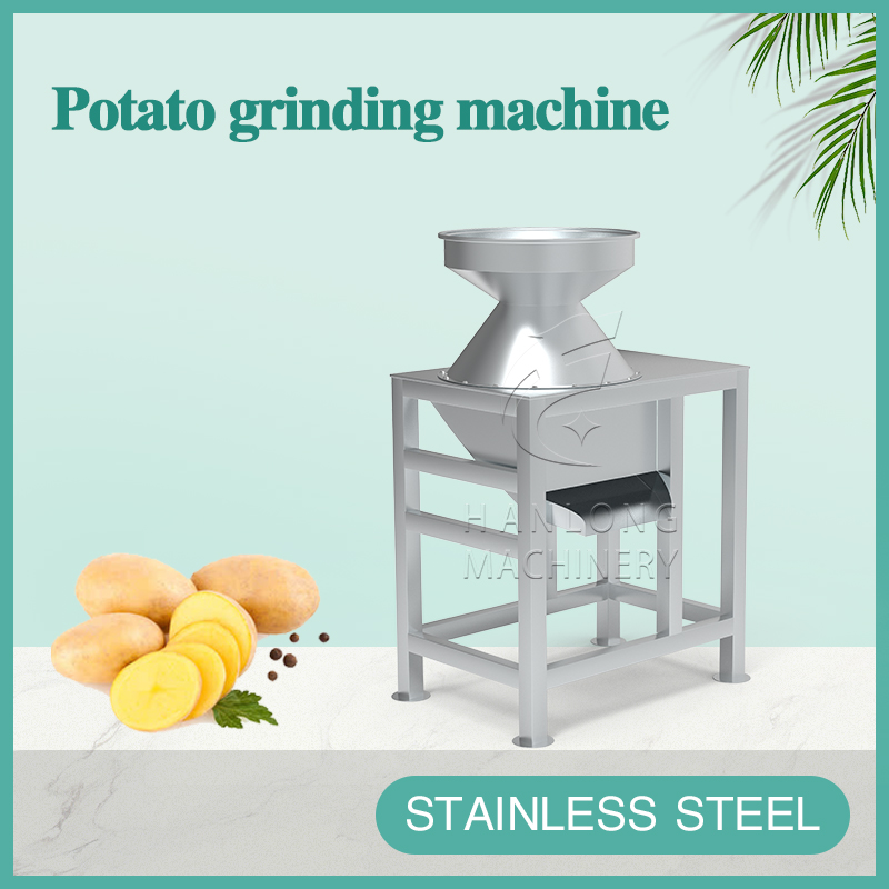 Potato grinding machine