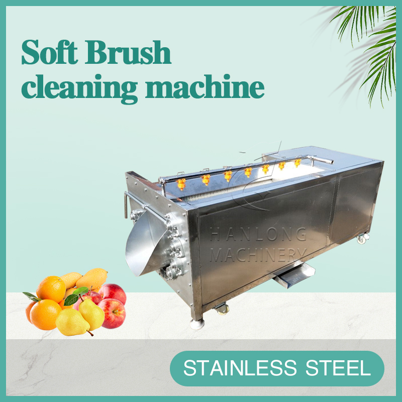 Soft Brush cleaning machine