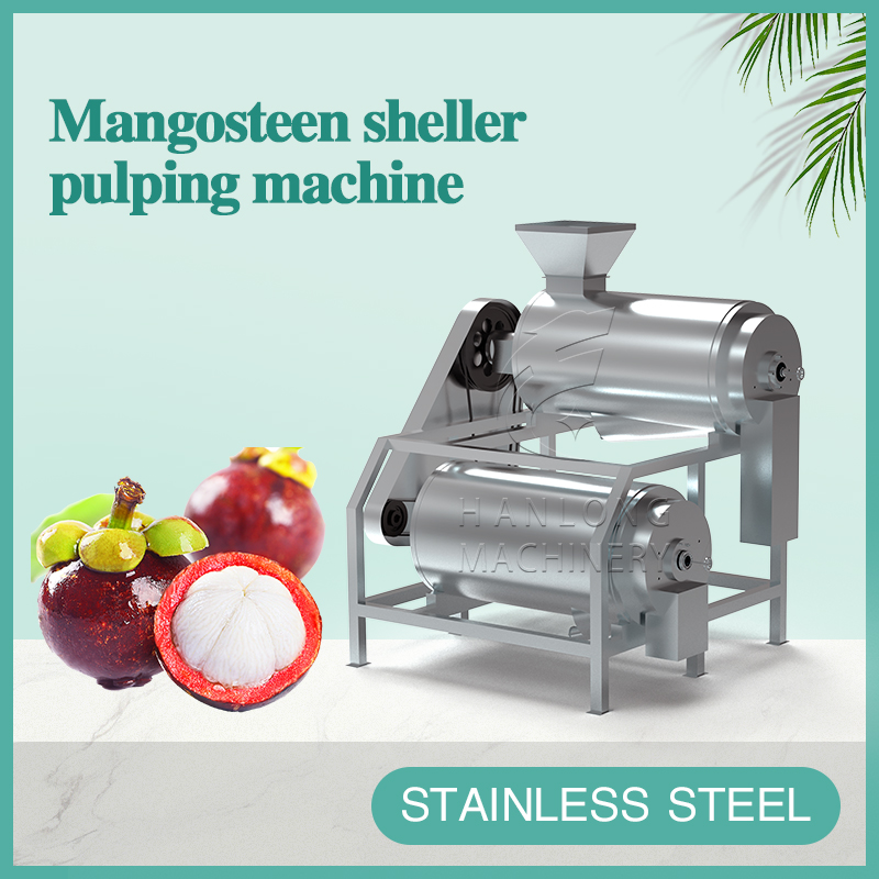 mangosteen sheller pulping machine
