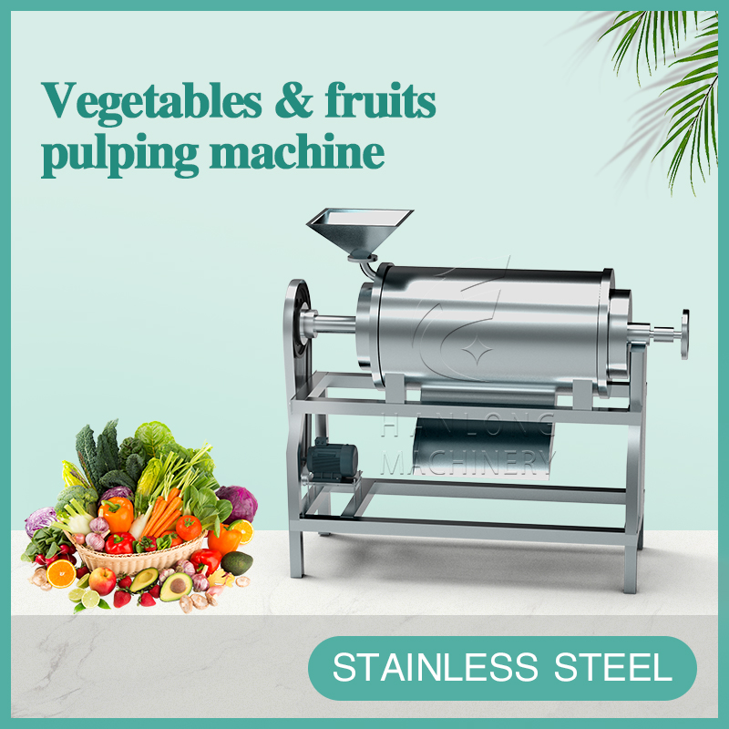 vegetables & fruits pulping machine