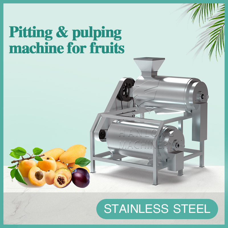 pitting & pulping machine for fruits