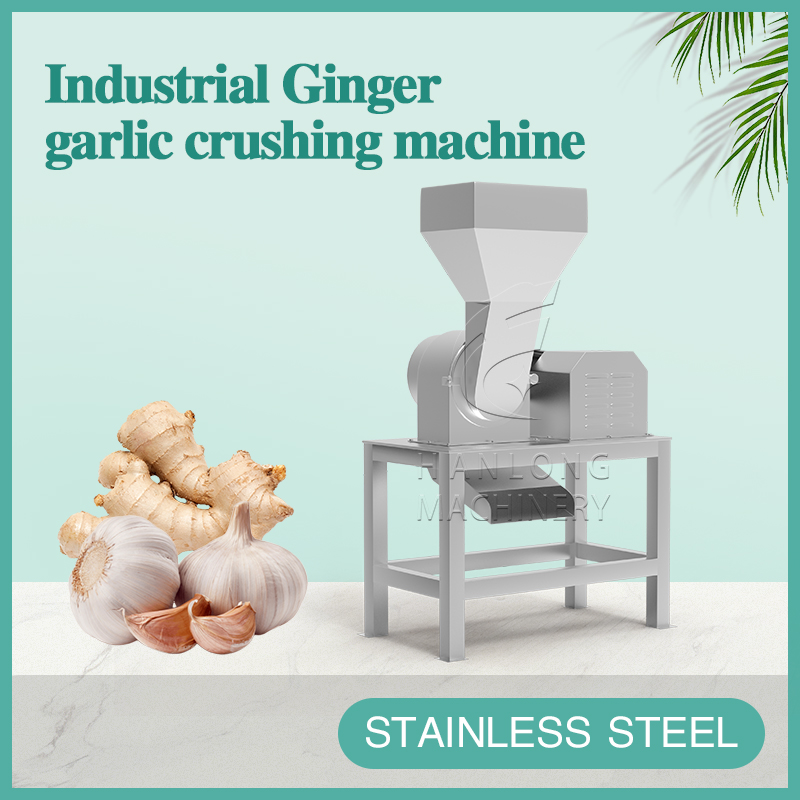 Industrial ginger  garlic crushing machine