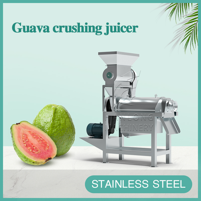 Guava crushing juicer