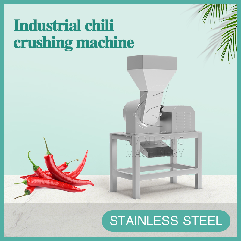 Industrial chili crushing machine