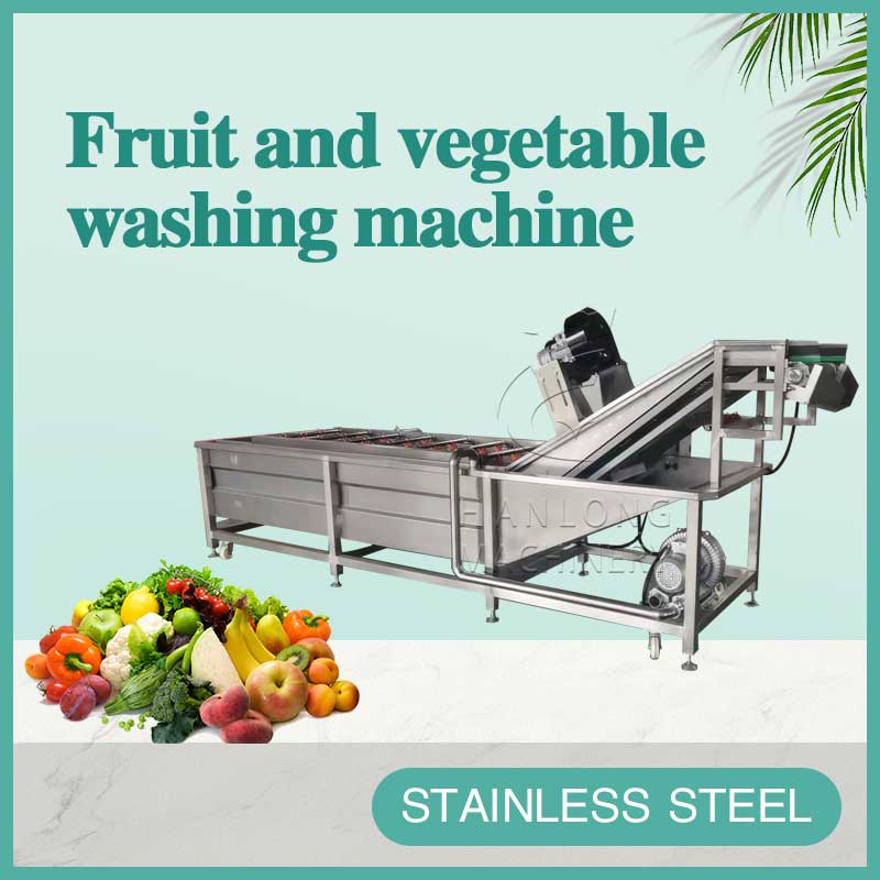 Fruit and vegetable  washing machine