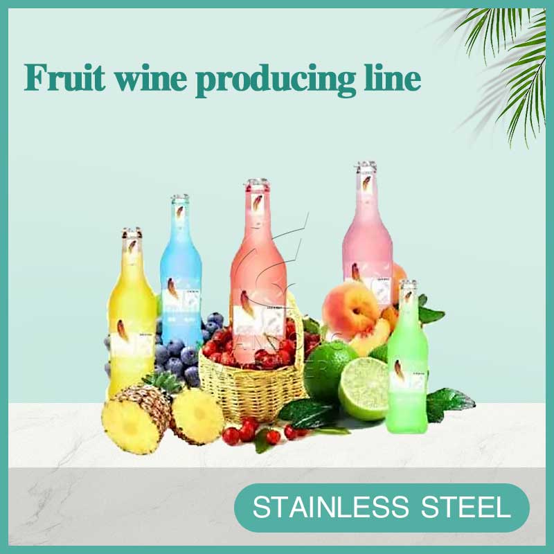 Fruit wine producing line