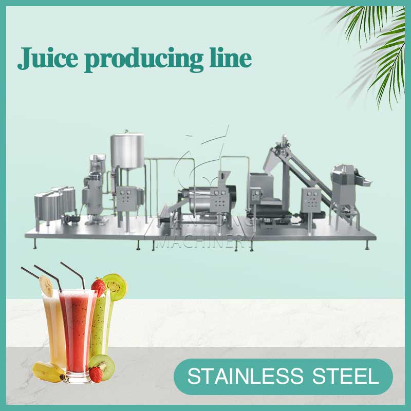 juice producing line