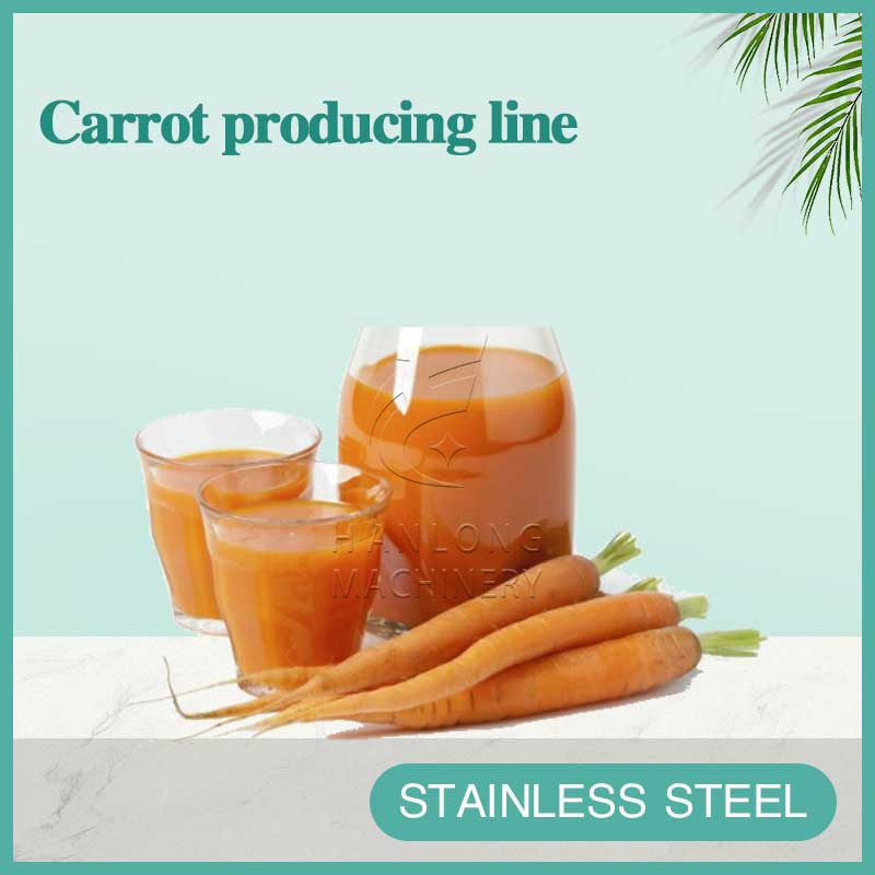 carrot producing line